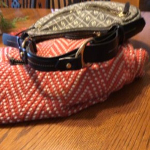 Dooney & Bourke hobo bag Gray and black Leather Handles - Picture 4 of 7